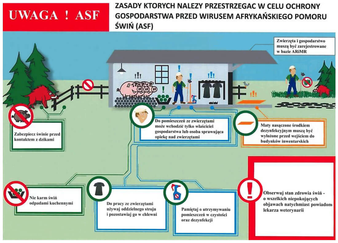 BIOASEKURACJA w zwalczaniu ASF